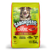 Ração Saborosso Cães Adultos Sabor Carne