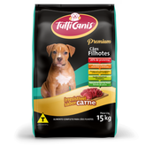 Ração Tutticanis Premium Cães Filhotes - Carne