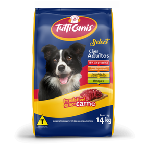 Ração TuttiCanis Select Cães Adultos - Carne 10,1kg